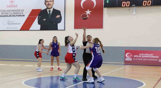 Basketbol U16 Kadınlar Bölge Şampiyonası, Karamanda başladı