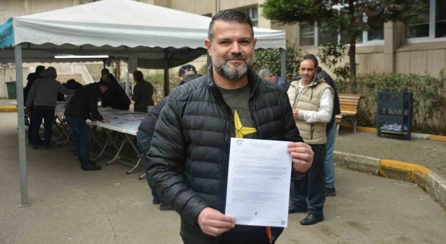 Başvurusunu yaptı, 4 saat sonra Kocaelinin ilk EYT emeklisi oldu