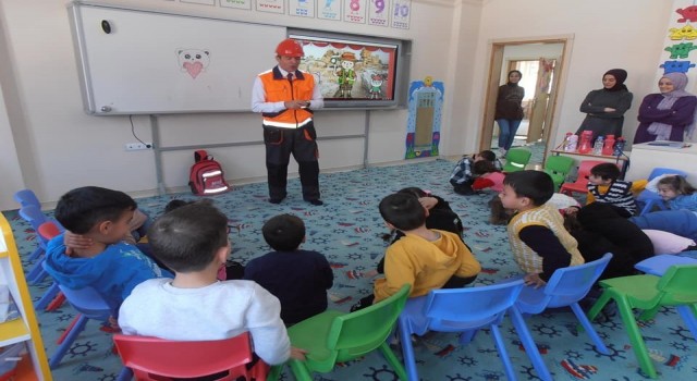 Bayburtta okullarda Deprem Haftası etkinlikleri başladı