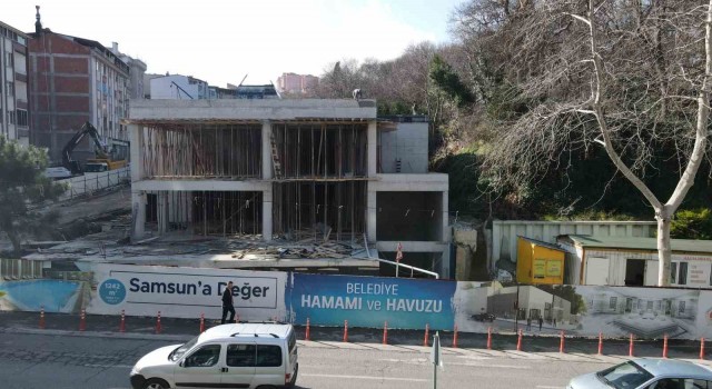 Belediye hamamının yüzde 46sı tamam