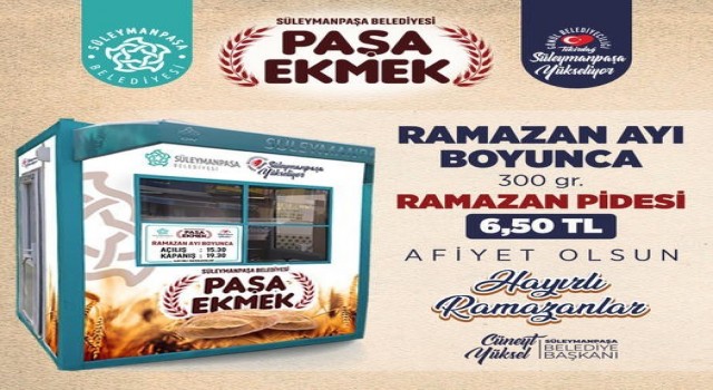Belediyeden ucuza Ramazan pidesi