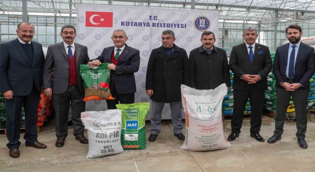 Belediyeden üreticiye tohum desteği