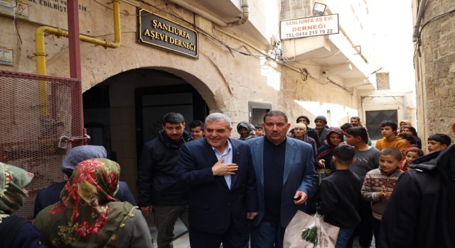 Beyazgül, Şanlıurfa Aşevi Derneğini ziyaret etti