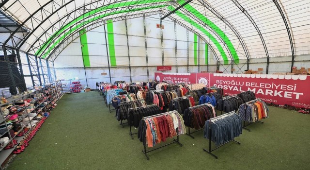 Beyoğlu Sosyal Market Ramazan ayında depremzedelere umut oldu