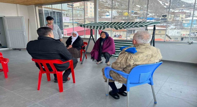 Beytüşşebapa gelen depremzedelerin ihtiyaçları gideriliyor