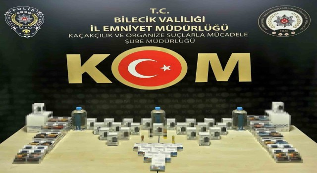 Bilecikte elektronik sigara satışı yapan iş yerlerine operasyon
