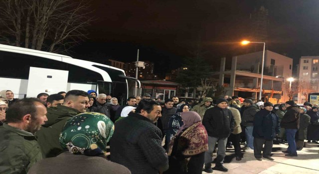 Bilecikte umre yolcuları uğurlandı
