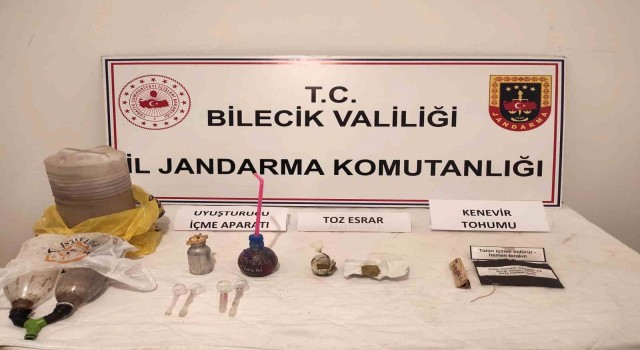 Bilecikte uyuşturucu operasyonu