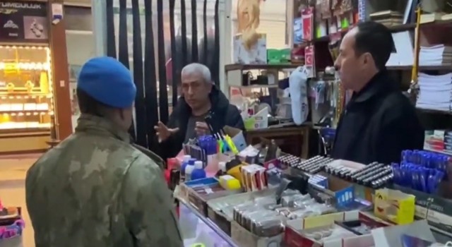 Bitlis komandoları Adıyamanda esnafın dertlerini dinledi