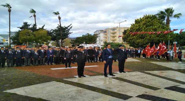 Bozyazıda 18 Mart şehitleri törenle anıldı