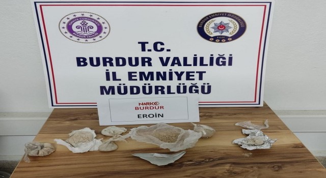 Burdurda narkotik operasyonlarında 33 şahsa işlem yapıldı