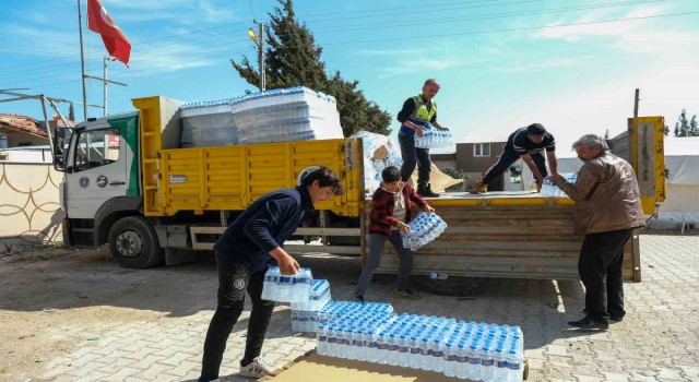 Bursa Büyükşehirden Hatayda su seferberliği