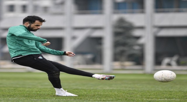 Bursasporda Amed Sportif Faaliyetler maçının taktiği çalışıldı