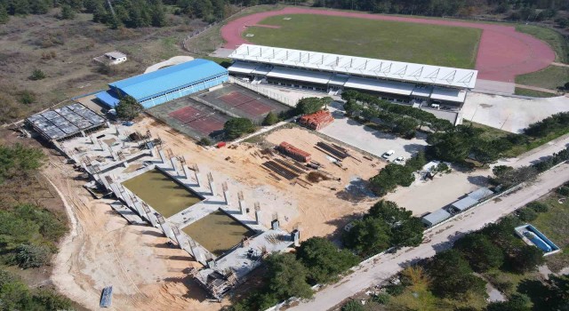 BUÜ Kampüsündeki inşaatlar aralıksız devam ediyor