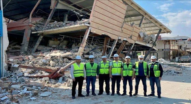 BUÜlü mühendislerden deprem bölgesinde inceleme