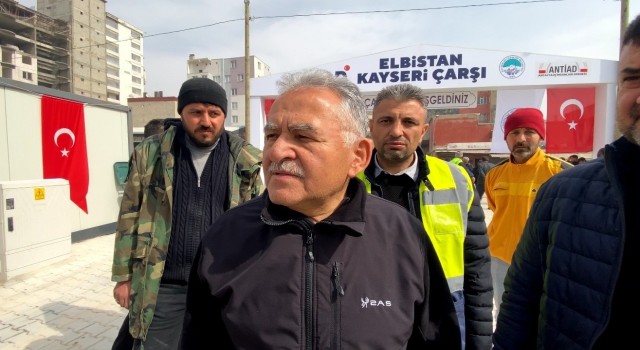 Büyükkılıç: “Kayseri, canla başla Kahramanmaraşlı canlarımızın yanında”