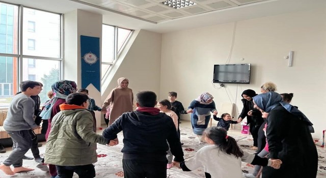 Büyükşehirden depremzede çocuklara psikolojik destek