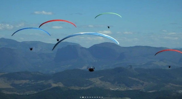 Çameli Yamaç Paraşütü takımı, Brezilyada 3.cü oldu