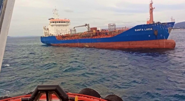 Çanakkale Boğazında tanker makine arızası yaptı