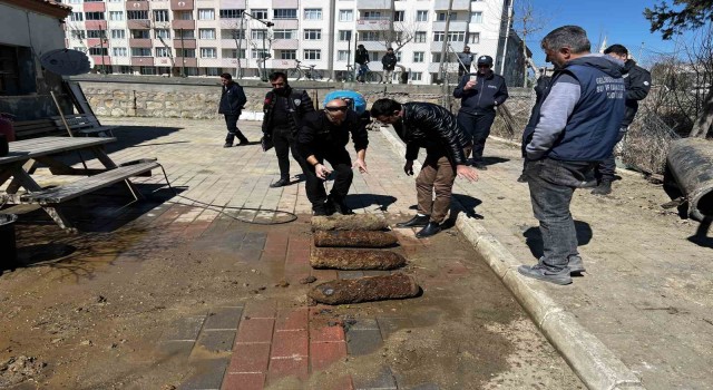 Çanakkale Savaşlarından kalma patlamamış top mermileri, Tarihi Alan Başkanlığına teslim edilecek