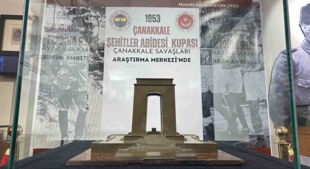 Çanakkale Şehitler Abidesi Kupası 70 yıl sonra Çanakkalede