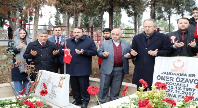 Çanakkale şehitleri Dilovasında dualarla anıldı