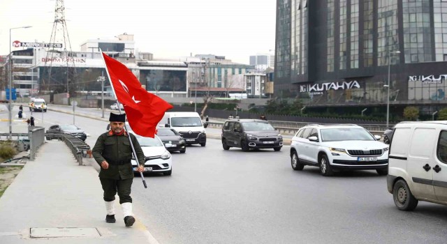 Çanakkale şehitleri için Bağcılardan Çanakkaleye yürüyor