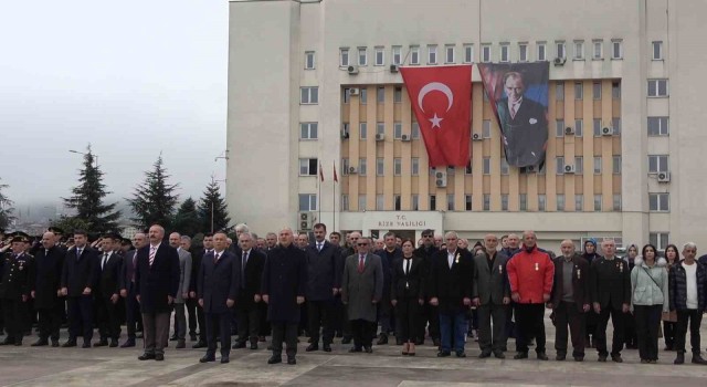 Çanakkale şehitleri Rizede törenle anıldı