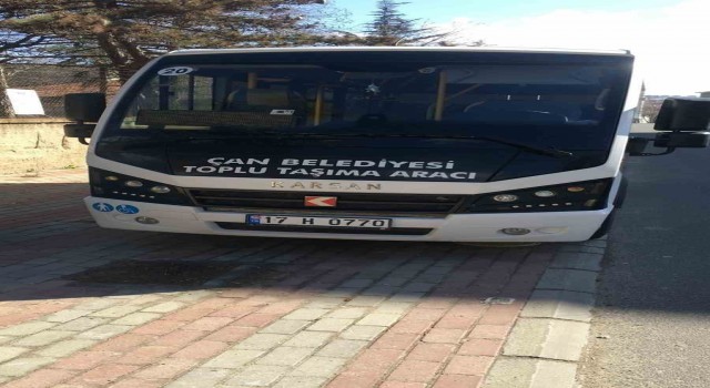 Çanakkaleden çalınan minibüs Tekirdağda bulundu