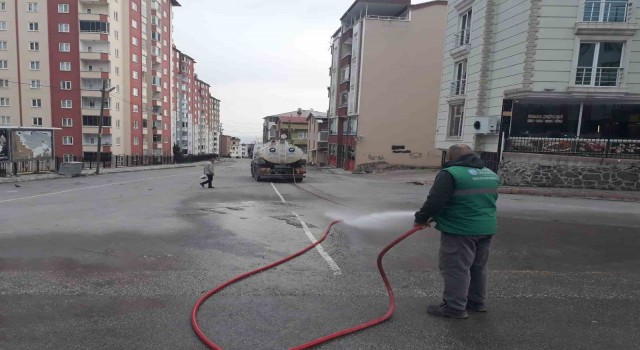 Canikte cadde ve sokaklarda yoğun mesai