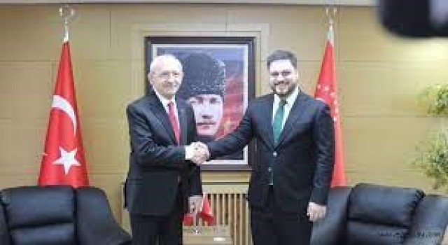 CHP Genel Başkanı Kılıçdaroğlundan BTP Genel Başkanı Başa ziyaret