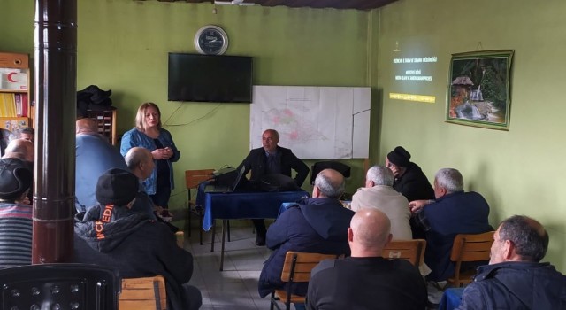 Çiftçilere daha verimli üretim için bilgilendirme yapıldı