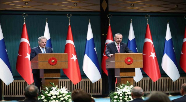 Cumhurbaşkanı Erdoğan: Finlandiyanın NATO üyelik süreci başlıyor