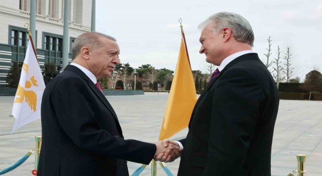Cumhurbaşkanı Erdoğan, Litvanya Cumhurbaşkanı Nauseda ile görüştü