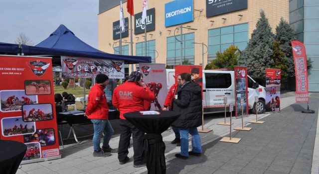 DAK deprem haftası bilgilendirme standı kuruldu