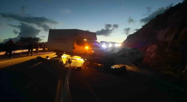 Datçada trafik kazası: 2 yaralı
