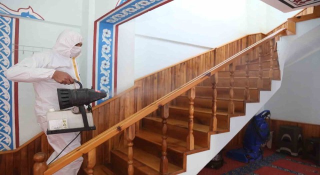 Denizlide camiler Ramazan ayına hazırlanıyor