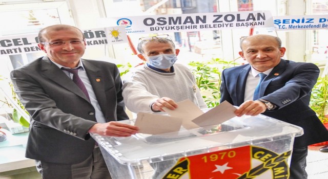 Denizlide gazeteciler sandığa gitti