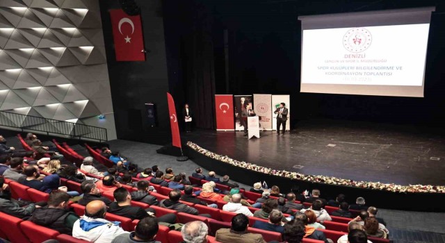 Denizlide spor kulüpleri bilgilendirildi