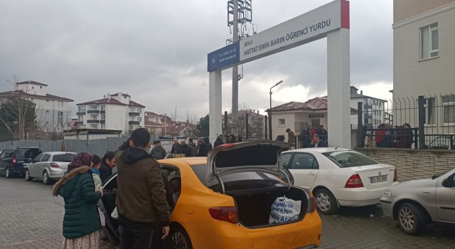 Deprem bölgesinden kaçtılar, Boluda depreme yakalandılar