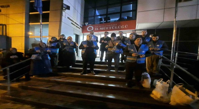 Deprem bölgesine bir ekip daha