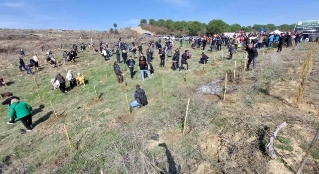 Deprem şehitleri için 30 bin fidan toprakla buluşuyor