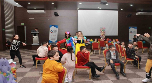 Depremzede çocuklara özel etkinlik