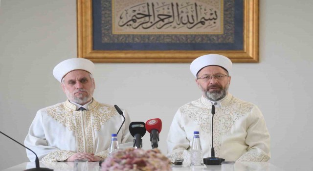 Diyanet İşleri Başkanı Erbaş: Yurt içinde ve yurt dışındaki çalışmalarımız artacak
