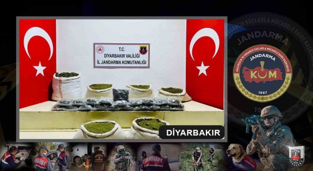Diyarbakırda 114 kilo uyuşturucu ele geçirildi
