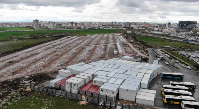 Diyarbakırda 210 konteynerin 30unun kurulumu yapıldı