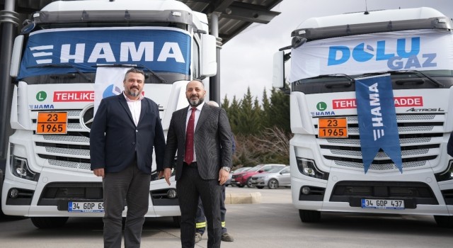 Dolugaz, Yönetim Kurulu Başkanı Yıldırımın da katıldığı törenle yeni araçları filosuna kattı