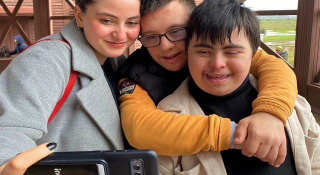 Down sendromlu çocuklar Kuş Cennetini gezdi
