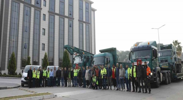 DSİ Aydın Bölge ekipleri Malatyadaki depremzedelerin su ihtiyacını karşılamak üzere yola çıktı