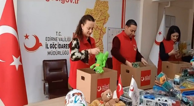 Edirneden Hataya Oyuncak Kardeşliği kampanyası